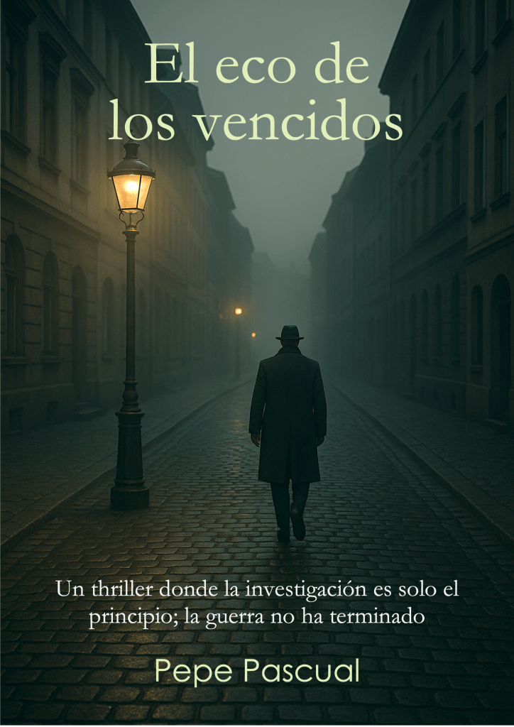 Portada de la novela El eco de los vencidos